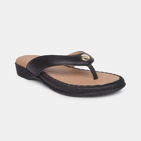 Scholl black flats for women